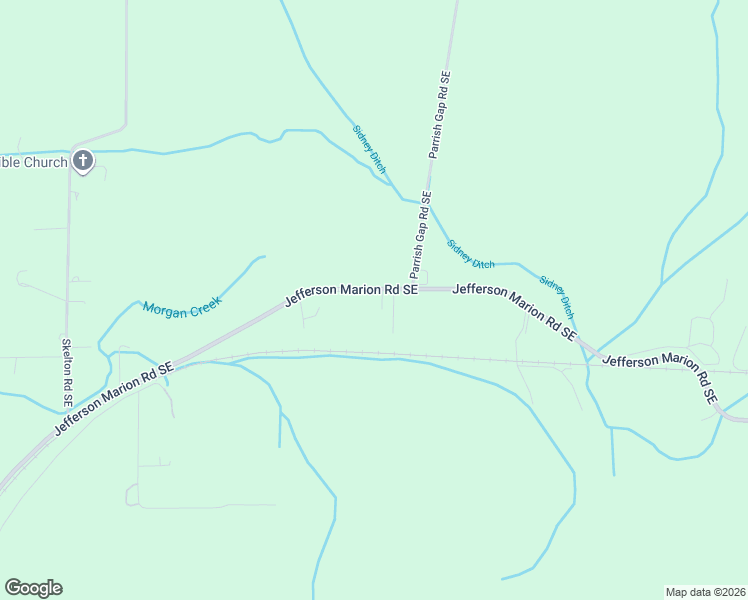 map of restaurants, bars, coffee shops, grocery stores, and more near 3574 Jefferson Marion Road Southeast in Jefferson