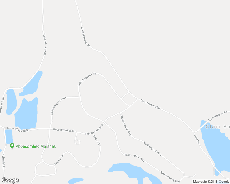 map of restaurants, bars, coffee shops, grocery stores, and more near Sesip Noodak Way in Clam Bay