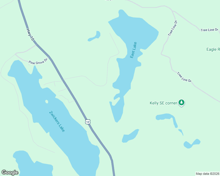 map of restaurants, bars, coffee shops, grocery stores, and more near 174 East Lake Road in Middleton