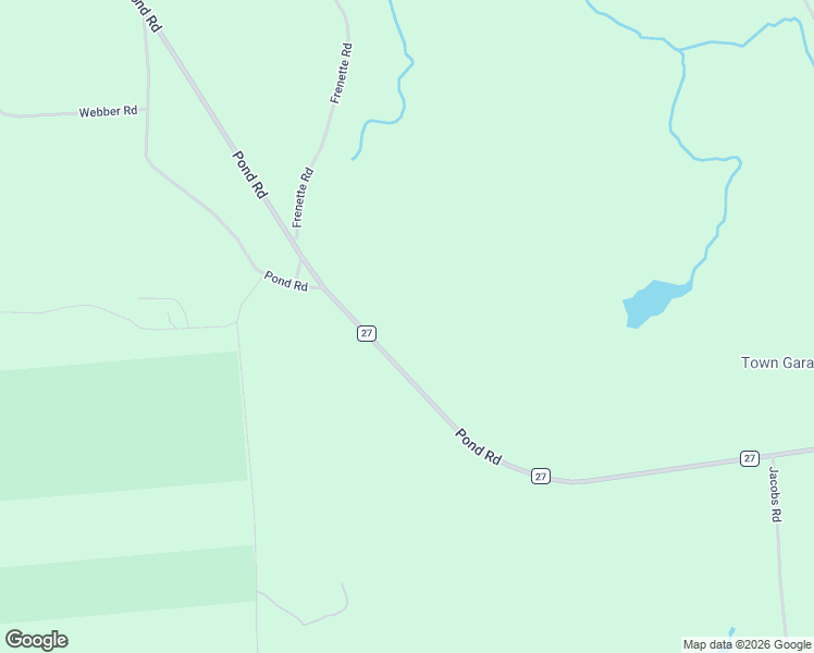 map of restaurants, bars, coffee shops, grocery stores, and more near 2103 County Highway 27 in Owls Head