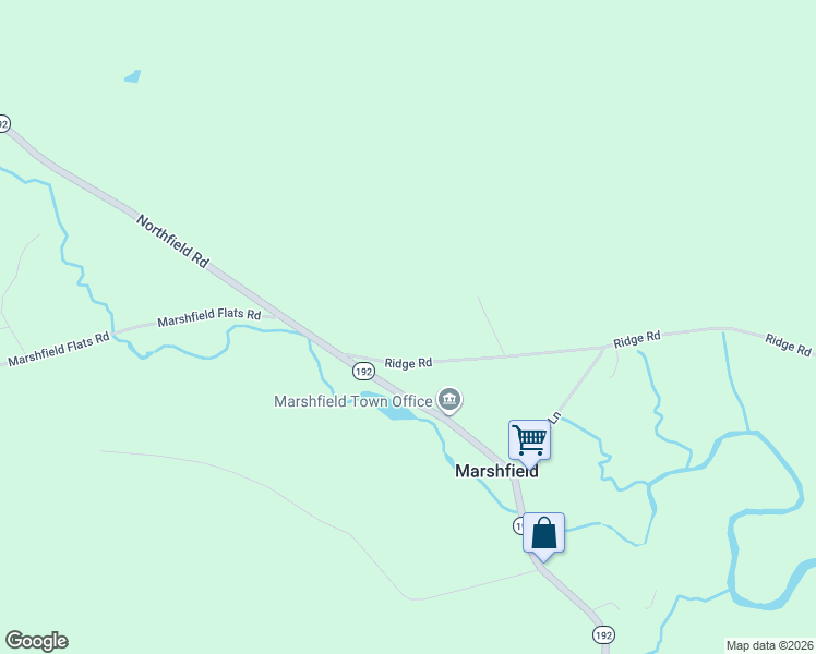 map of restaurants, bars, coffee shops, grocery stores, and more near 32 Ridge Road in Marshfield