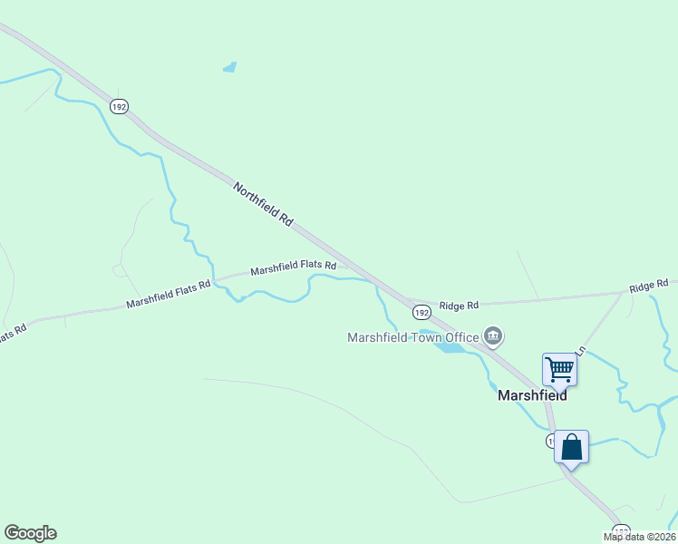 map of restaurants, bars, coffee shops, grocery stores, and more near 234 Northfield Road in Marshfield