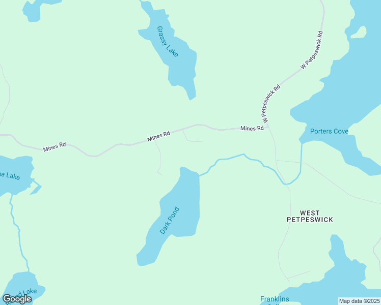 map of restaurants, bars, coffee shops, grocery stores, and more near 1062 Mines Road in Hubbards