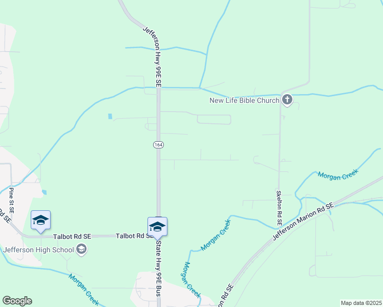 map of restaurants, bars, coffee shops, grocery stores, and more near 2615 Adams Lane Southeast in Jefferson