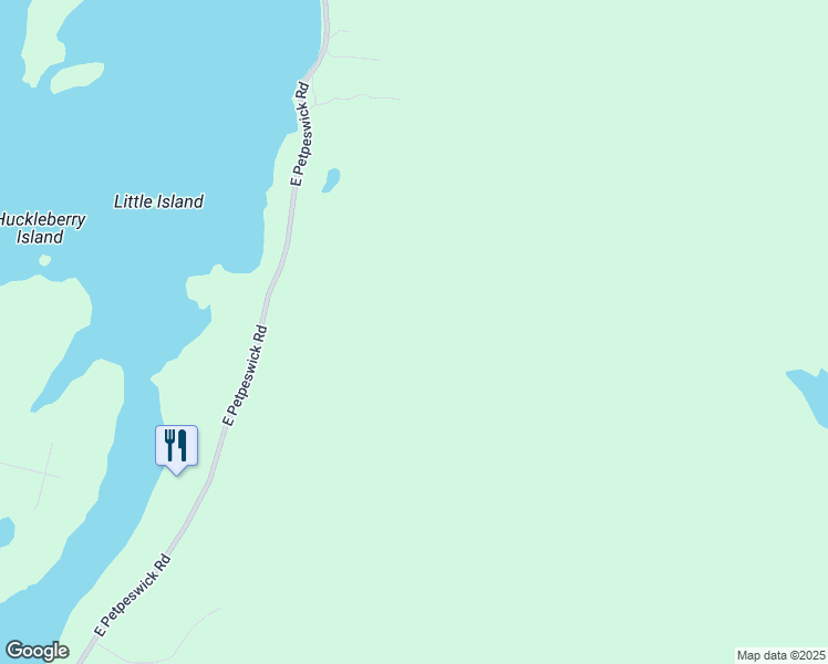 map of restaurants, bars, coffee shops, grocery stores, and more near East Petpeswick Road in East Petpeswick