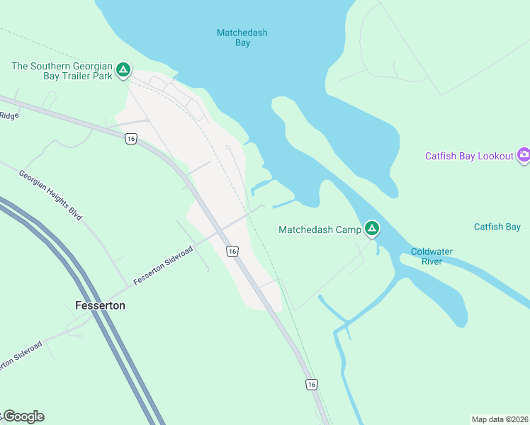 map of restaurants, bars, coffee shops, grocery stores, and more near 12925 County Road 16 in Coldwater