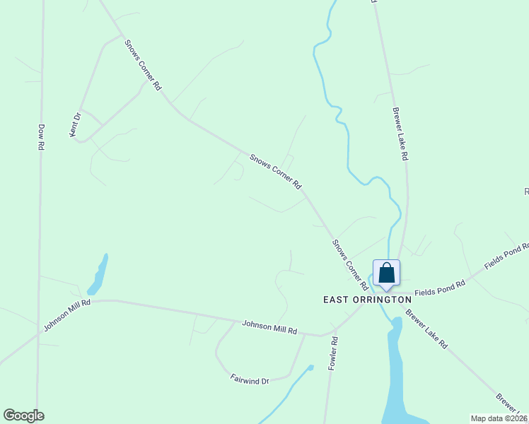 map of restaurants, bars, coffee shops, grocery stores, and more near 23 Albert-Reed Road in Orrington