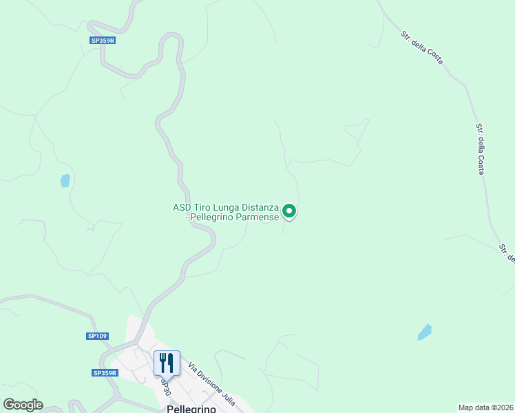 map of restaurants, bars, coffee shops, grocery stores, and more near in Province of Parma