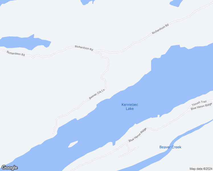 map of restaurants, bars, coffee shops, grocery stores, and more near 1117 Beaver Creek Lane in Central Frontenac