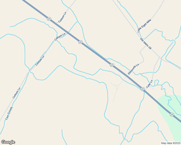 map of restaurants, bars, coffee shops, grocery stores, and more near 3835 Idaho 28 in Leadore