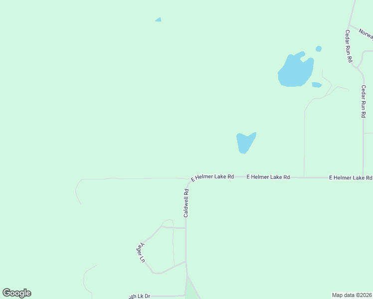 map of restaurants, bars, coffee shops, grocery stores, and more near 401 East Helmer Lake Road in Mio