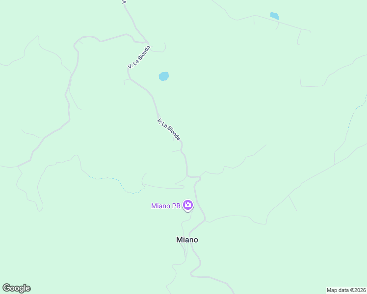 map of restaurants, bars, coffee shops, grocery stores, and more near 38 Via La Bionda in Provincia di Parma