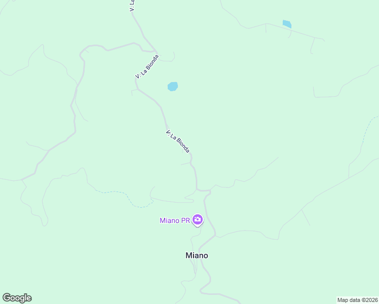 map of restaurants, bars, coffee shops, grocery stores, and more near 38 Via La Bionda in Provincia di Parma