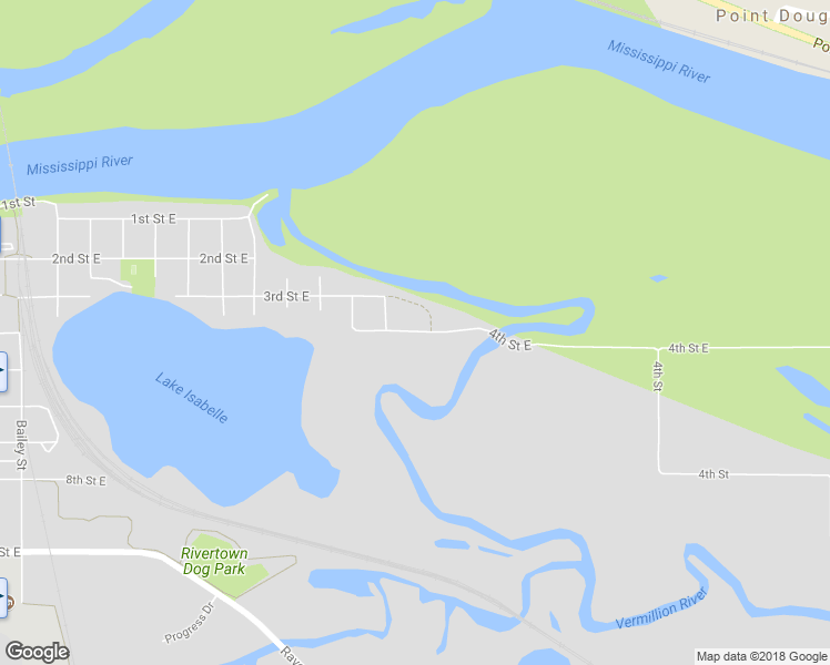 map of restaurants, bars, coffee shops, grocery stores, and more near 3020 4th Street East in Hastings