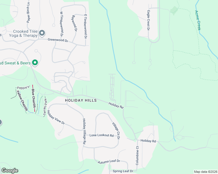 map of restaurants, bars, coffee shops, grocery stores, and more near 3800-3898 Vale Drive in Traverse City