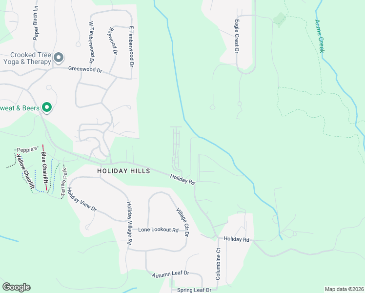 map of restaurants, bars, coffee shops, grocery stores, and more near 3800-3898 Vale Drive in Traverse City