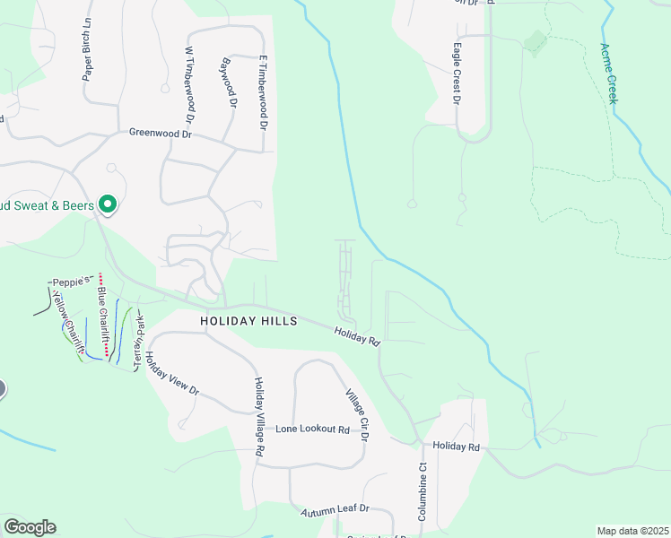 map of restaurants, bars, coffee shops, grocery stores, and more near 3800-3898 Vale Drive in Traverse City