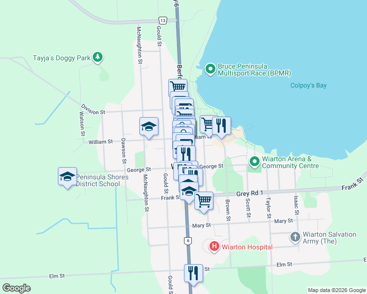 600 Ontario 6, South Bruce Peninsula ON - Walk Score