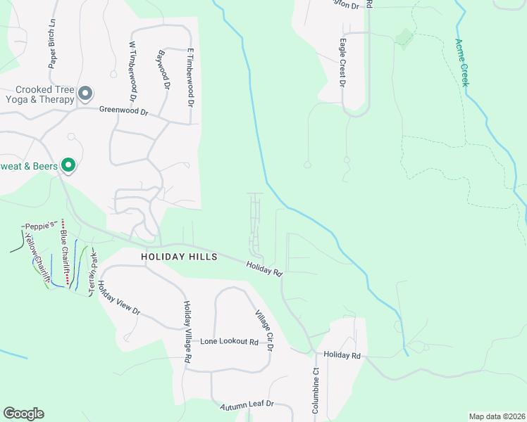 map of restaurants, bars, coffee shops, grocery stores, and more near 3800-3898 Vale Drive in Traverse City