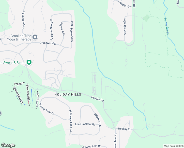 map of restaurants, bars, coffee shops, grocery stores, and more near 3800-3898 Vale Drive in Traverse City
