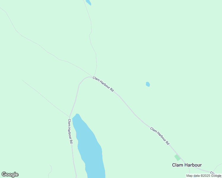 map of restaurants, bars, coffee shops, grocery stores, and more near Clam Harbour Road in Clam Bay