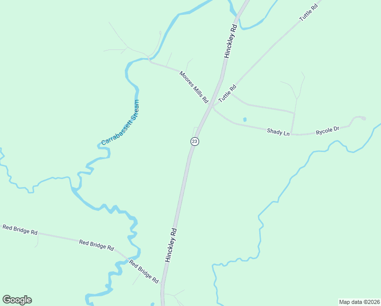 map of restaurants, bars, coffee shops, grocery stores, and more near 283 Hinckley Road in Canaan