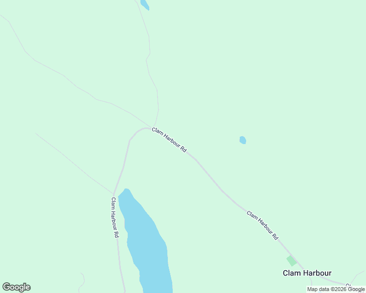 map of restaurants, bars, coffee shops, grocery stores, and more near Clam Harbour Road in Clam Bay
