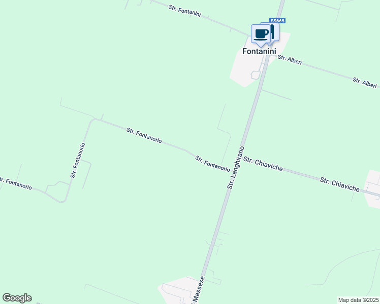 map of restaurants, bars, coffee shops, grocery stores, and more near 19 Strada Fontanorio in Provincia di Parma