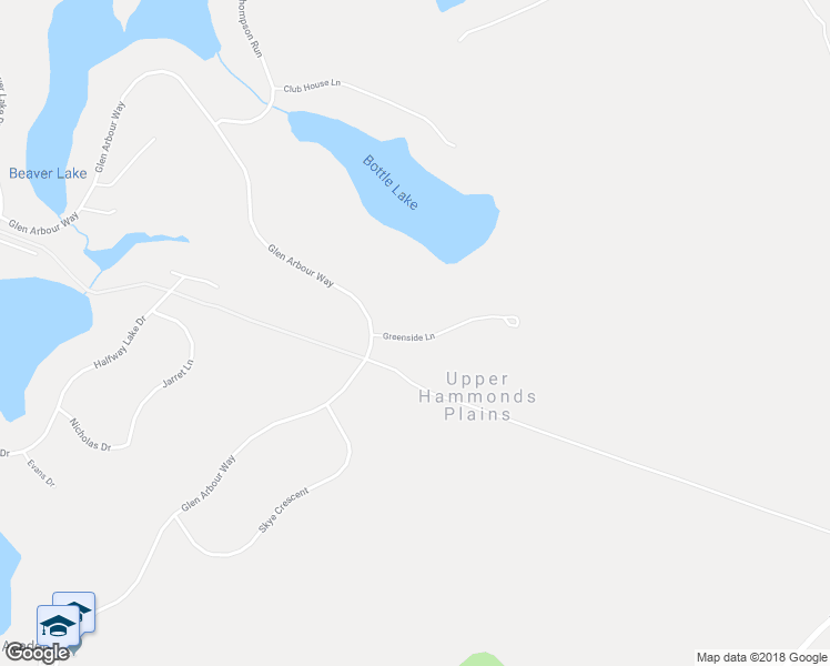 map of restaurants, bars, coffee shops, grocery stores, and more near 34 Greenside Lane in Hammonds Plains