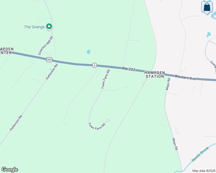 map of restaurants, bars, coffee shops, grocery stores, and more near 25 Country Meadow Drive in Hampden