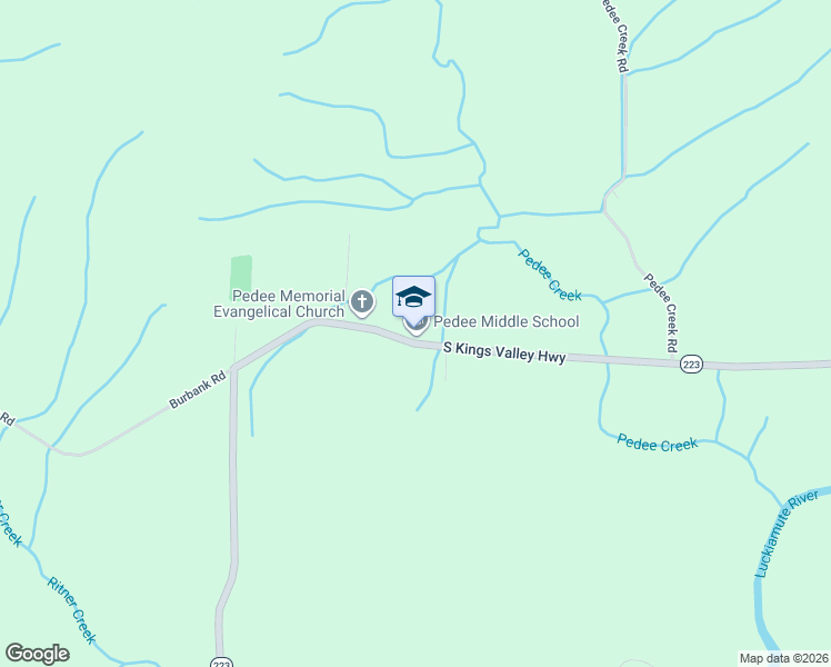 map of restaurants, bars, coffee shops, grocery stores, and more near 12975 Kings Valley Highway in Monmouth