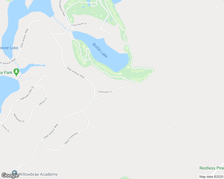 map of restaurants, bars, coffee shops, grocery stores, and more near 52 Greenside Lane in Hammonds Plains