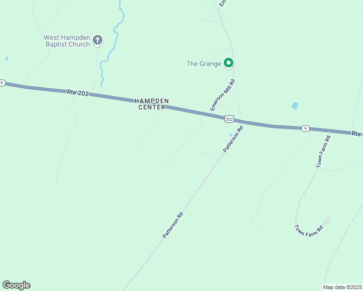 map of restaurants, bars, coffee shops, grocery stores, and more near 53 Bowen Drive in Hampden
