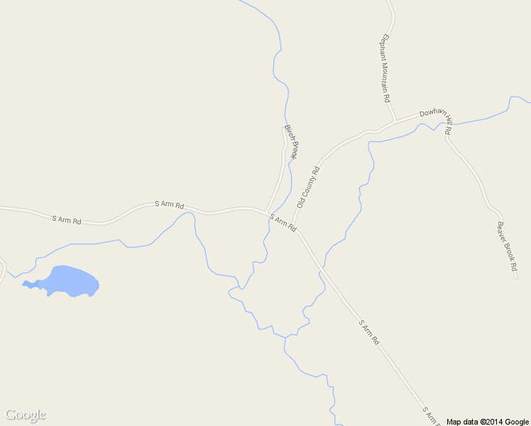 map of restaurants, bars, coffee shops, grocery stores, and more near South Arm Road in Roxbury