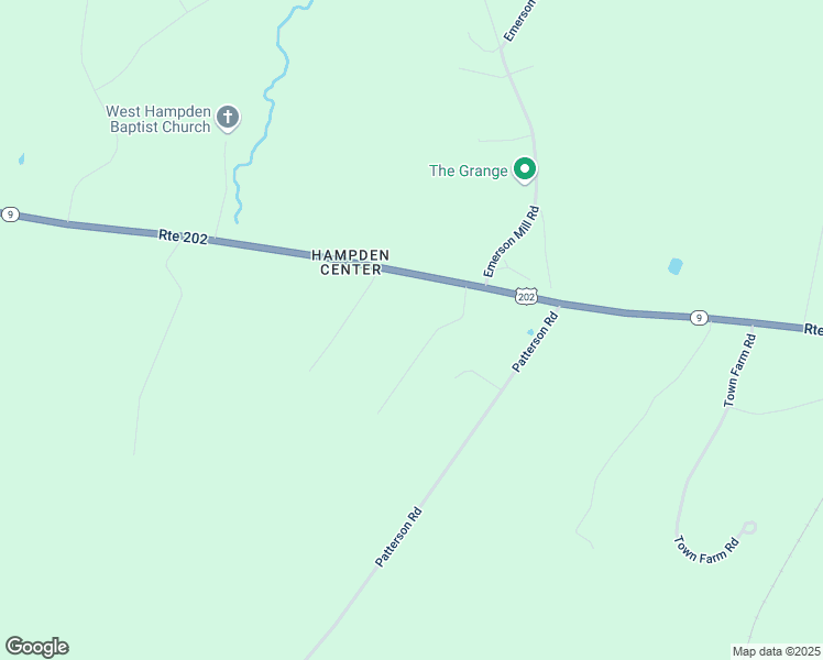 map of restaurants, bars, coffee shops, grocery stores, and more near 53 Bowen Drive in Hampden