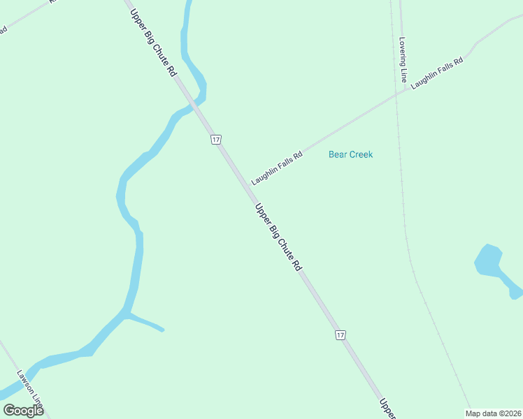 map of restaurants, bars, coffee shops, grocery stores, and more near 2059 Upper Big Chute Road in Coldwater