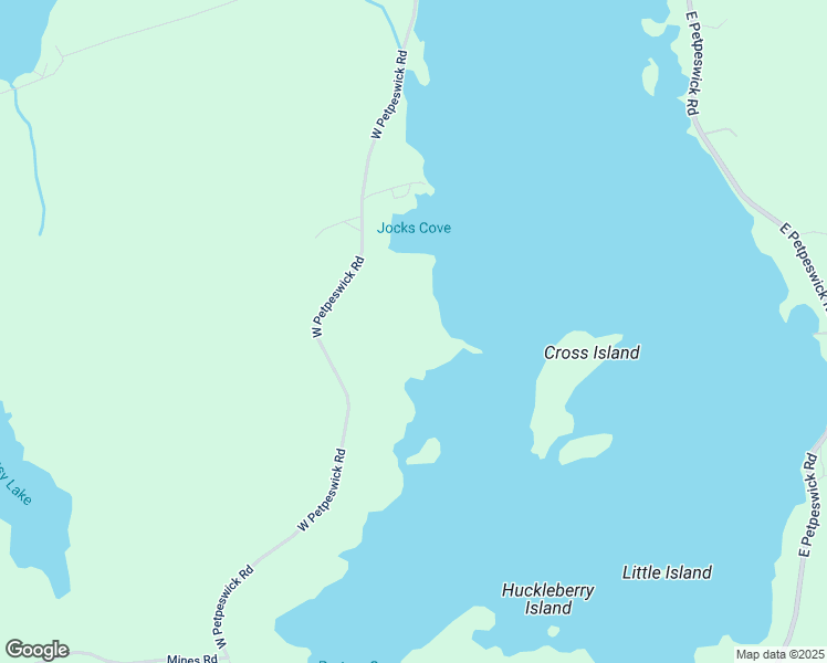 map of restaurants, bars, coffee shops, grocery stores, and more near East Petpeswick Road in East Petpeswick