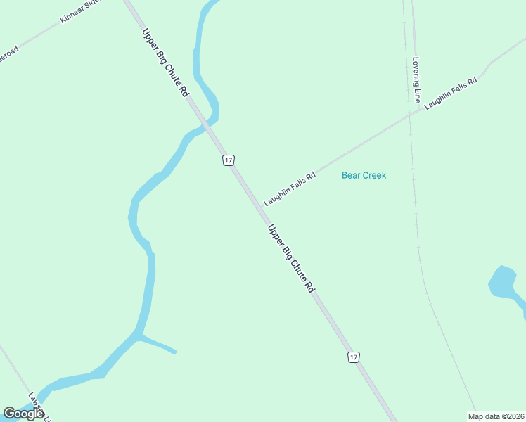 map of restaurants, bars, coffee shops, grocery stores, and more near 2059 Upper Big Chute Road in Coldwater