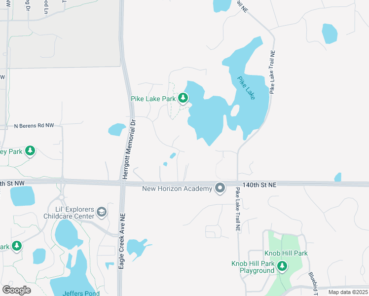 map of restaurants, bars, coffee shops, grocery stores, and more near 4250 140th Street Northeast in Prior Lake