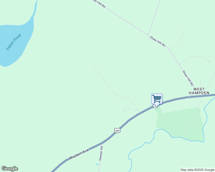 map of restaurants, bars, coffee shops, grocery stores, and more near 21 Deer Hill Lane in Hampden