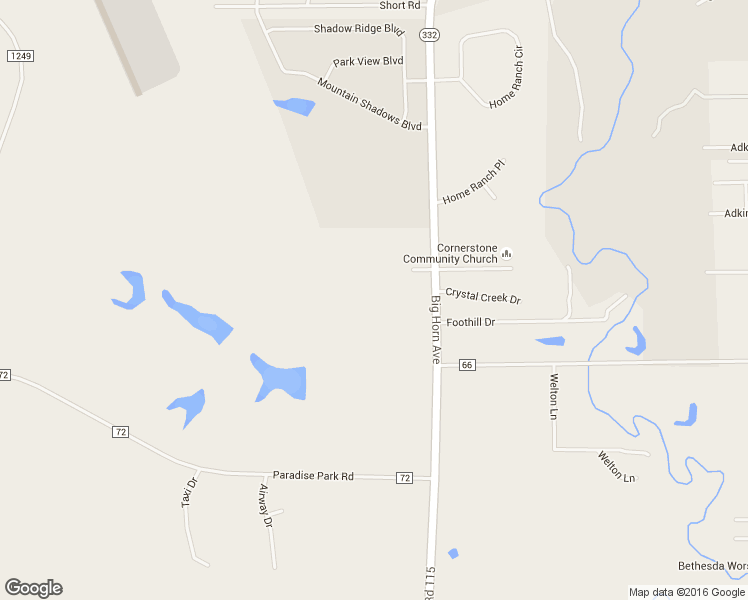 map of restaurants, bars, coffee shops, grocery stores, and more near 4400 Big Horn Avenue in Sheridan