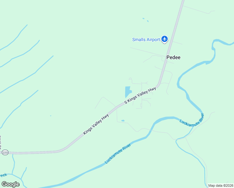 map of restaurants, bars, coffee shops, grocery stores, and more near 12797 Kings Valley Highway in Monmouth