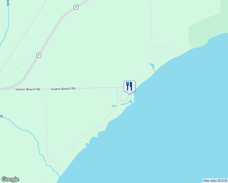 map of restaurants, bars, coffee shops, grocery stores, and more near 3939 Geano Beach Road in Little Suamico