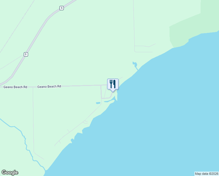 map of restaurants, bars, coffee shops, grocery stores, and more near 3820-3828 Geano Beach Road in Little Suamico