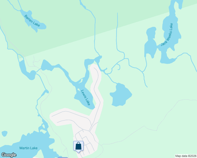 map of restaurants, bars, coffee shops, grocery stores, and more near 76 Bumpy Lane in Lake Echo
