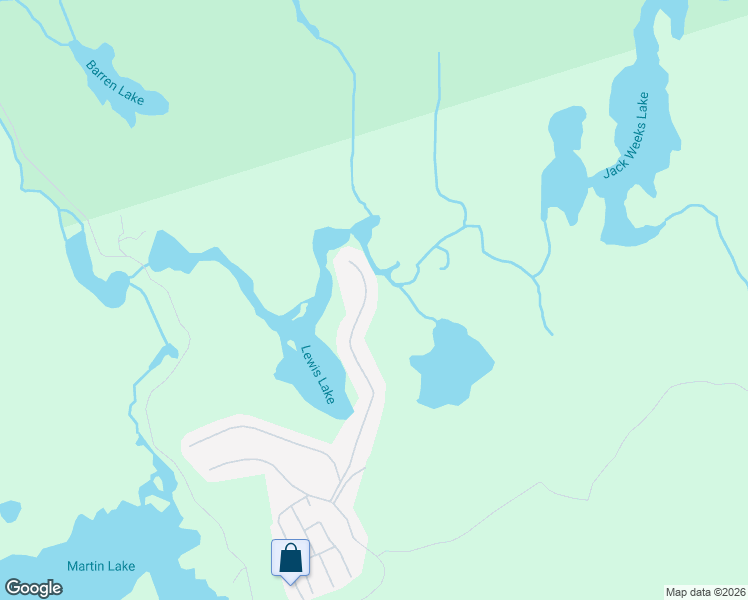 map of restaurants, bars, coffee shops, grocery stores, and more near 76 Bumpy Lane in Lake Echo