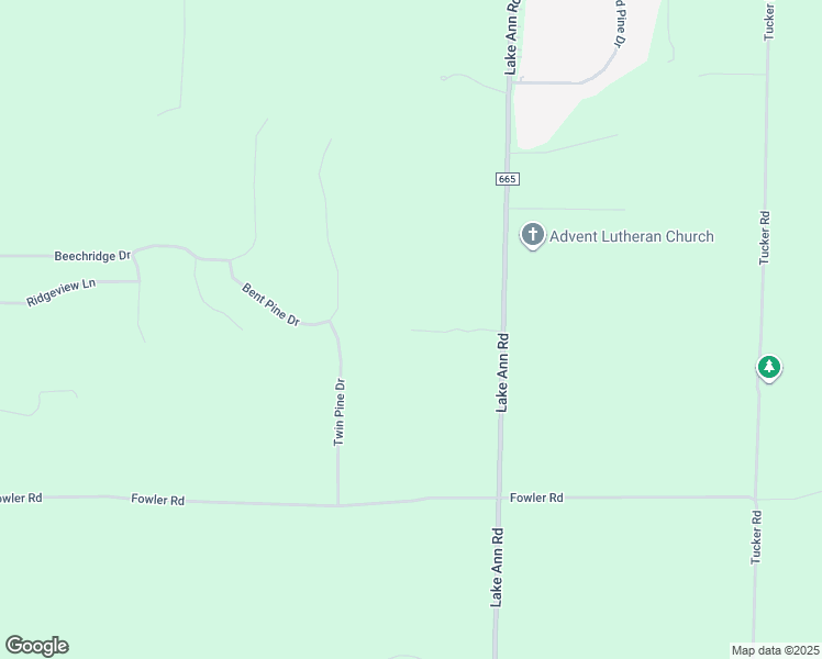 map of restaurants, bars, coffee shops, grocery stores, and more near 19900 Maple Glade Lane in Lake Ann