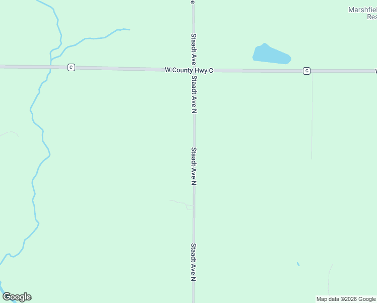 map of restaurants, bars, coffee shops, grocery stores, and more near 207442 Staadt Avenue North in Marshfield