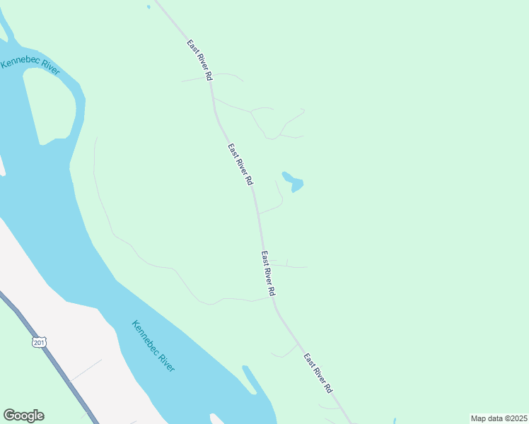 map of restaurants, bars, coffee shops, grocery stores, and more near 383 East River Road in Skowhegan