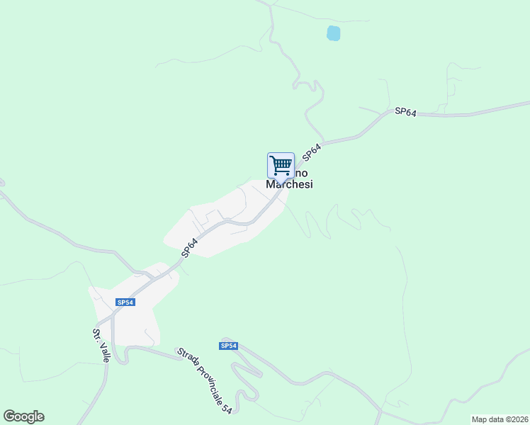 map of restaurants, bars, coffee shops, grocery stores, and more near 37 Strada Provinciale 64 in Varano Marchesi